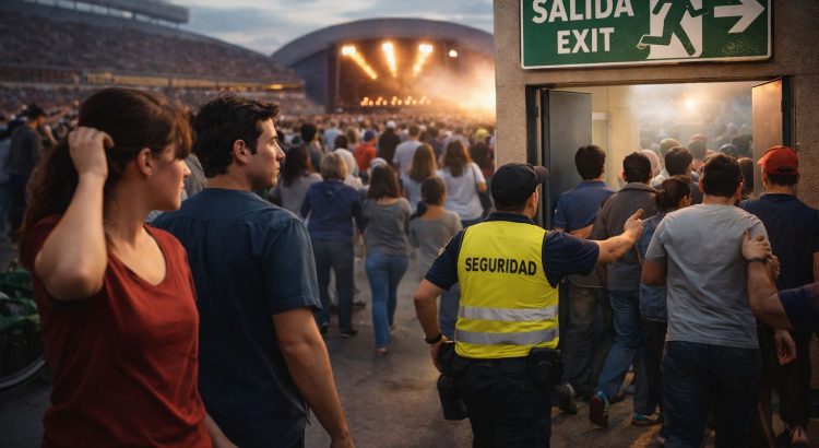 Personal de seguridad para asegurar que los eventos se desarrollen de forma segura